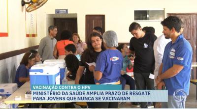 O Ministério da Saúde estendeu a campanha de vacinação contra o HPV até o mês de junho
