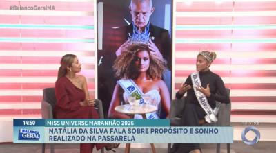 Vem Comigo: Miss Universe Maranhão 2026 fala sobre propósito e sonho realizado na passarela-
