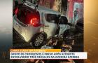 Após perseguição e acidente na Av. Camboa, Polícia recupera carro roubado em SL